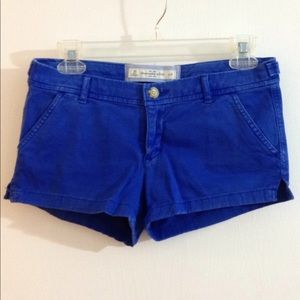 Abercrombie & Fitch women's blue short size 00 W24